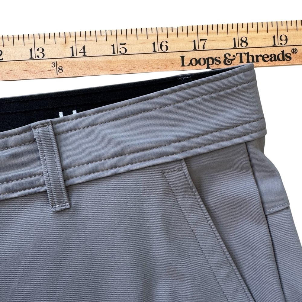 Hurley 34x30 (Actual 36x27.5) Gray Training Golf Straight Leg Men's Pants - Picture 4 of 11